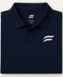 Flagstick Midnight Navy Performance Polo