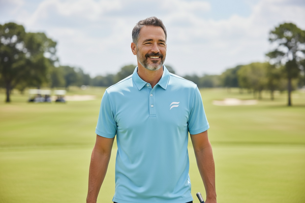 Flagstick Coastal Drive Performance Polo