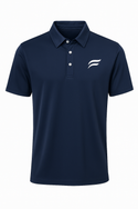 Flagstick Midnight Navy Performance Polo