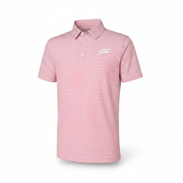 Flagstick Sunday Stripe Performance Polo