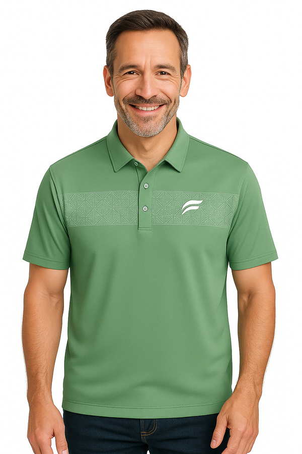 Sage Green Performance Polo