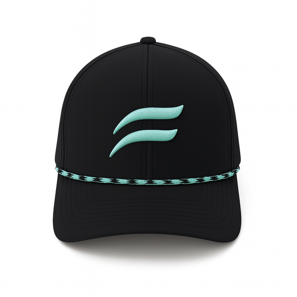 The Gallery Rope Hat - Midnight Current