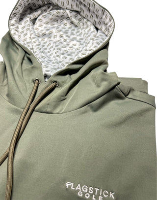 Flagstick Golf Hoodie - Green Smoke