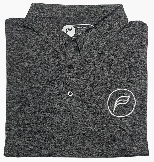 Slate Heather Polo