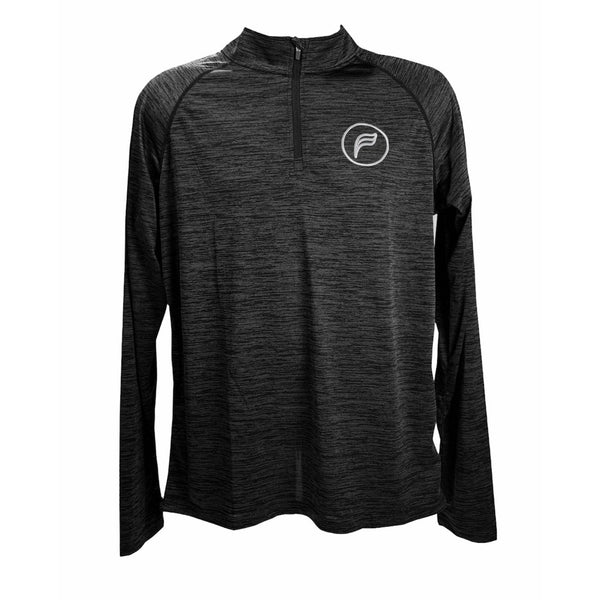 Sable Black Lightweight Quarter-Zip