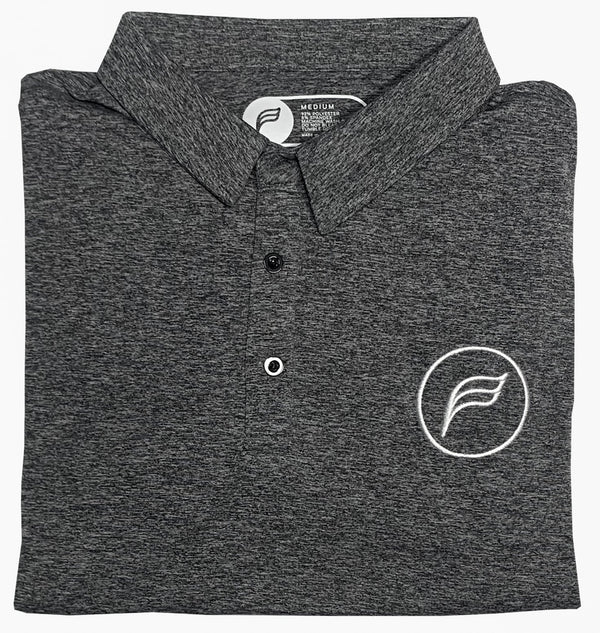 Women's Slate Heather Polo